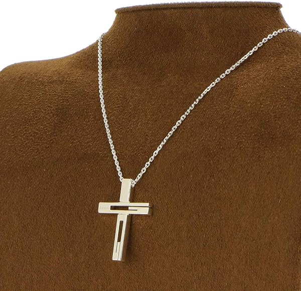 Amazon | (グッチ) GUCCI レディース&メンズ クロス ネックレス